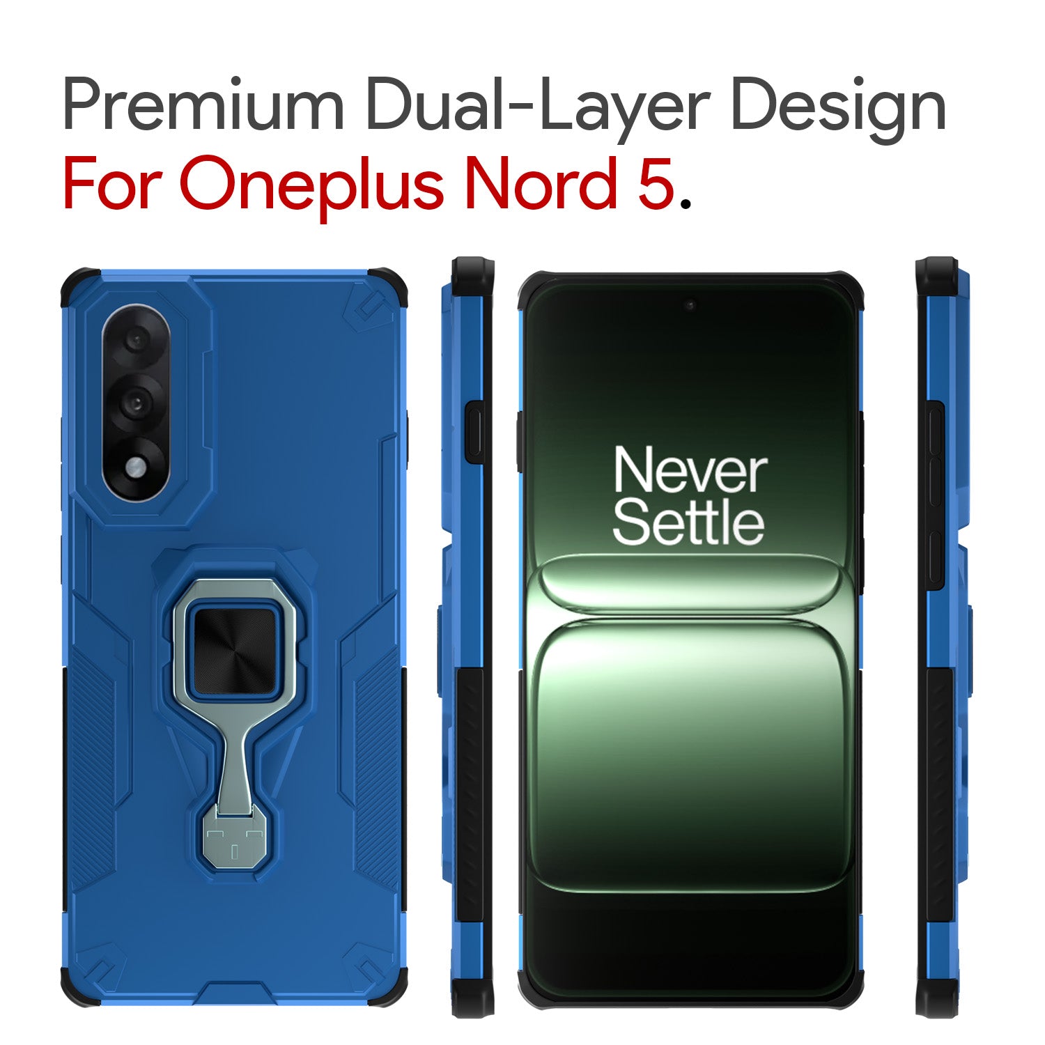 Blue mobile cover for OnePlus Nord 5 5G – Pikkme – photo 2