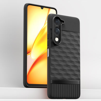 Pikkme Vivo T4 lite 5G / IQOO Z10 lite 5G / Vivo Y04 4G / Vivo Y19 5G Shockproof Soft Flexible Gencase Back Cover (Black)