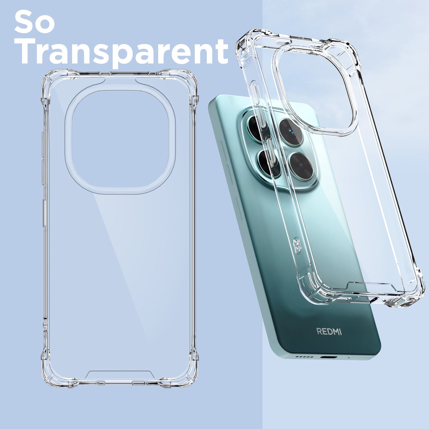 Pikkme Redmi Note 15 Pro 5G Mag-Safe Shockproof PC + TPU Back Cover