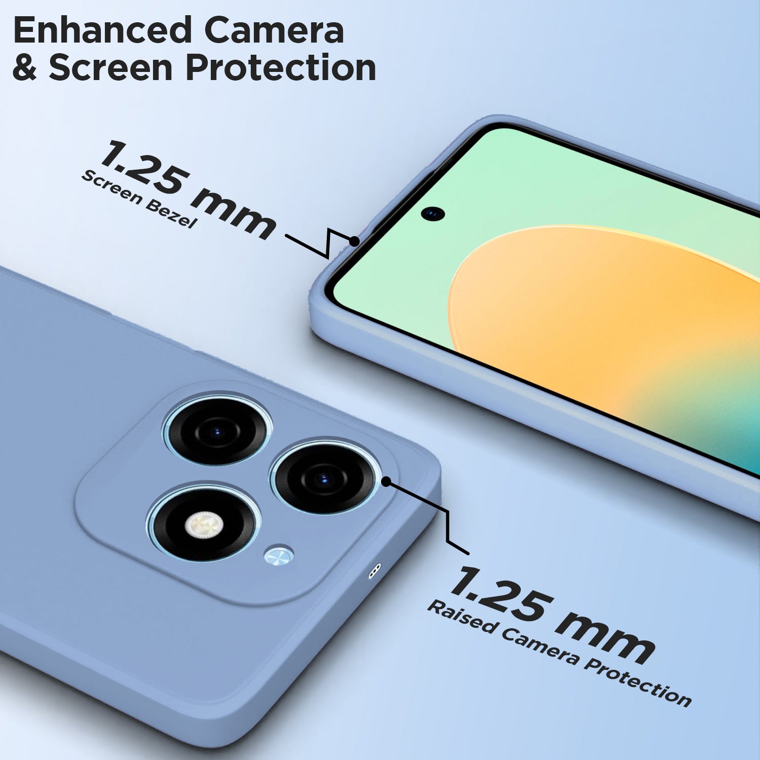 Pikkme Tecno Spark GO 2024 Soft Matte Liquid Silicone Back Cover (Aqua Blue)