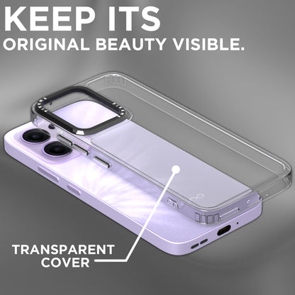 Pikkme Oppo Reno 13F 5G Transring Back Cover (Transparent)
