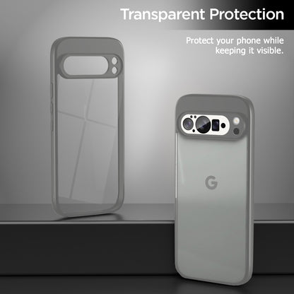 Pikkme Google Pixel 10 Pro Eagle 2 Shockproof Sleek Hybrid Armor Back Cover (Grey)