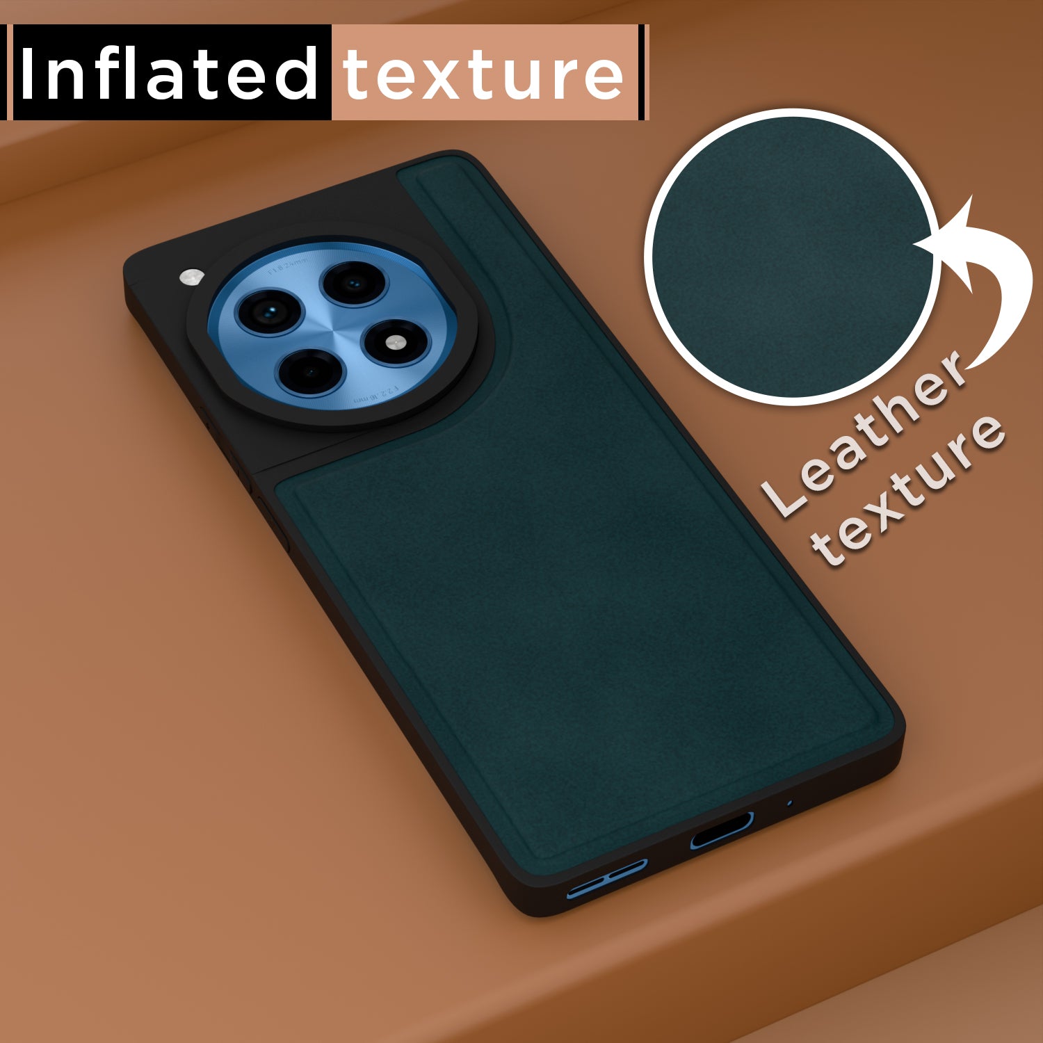 Pikkme OnePlus 12R 5G green back cover – photo 2