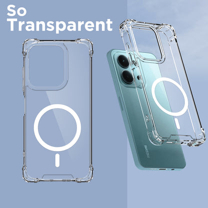 Pikkme Redmi 15c 5G transparent mag-safe phone cover – photo 2