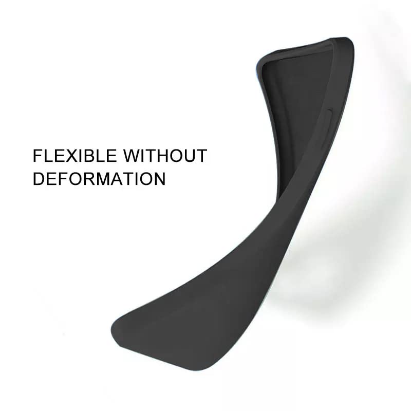Pikkme Mi A2 Liquid Silicone Back Cover | Black