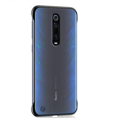 Black Frameless phone cover for Poco X2 – Pikkme
