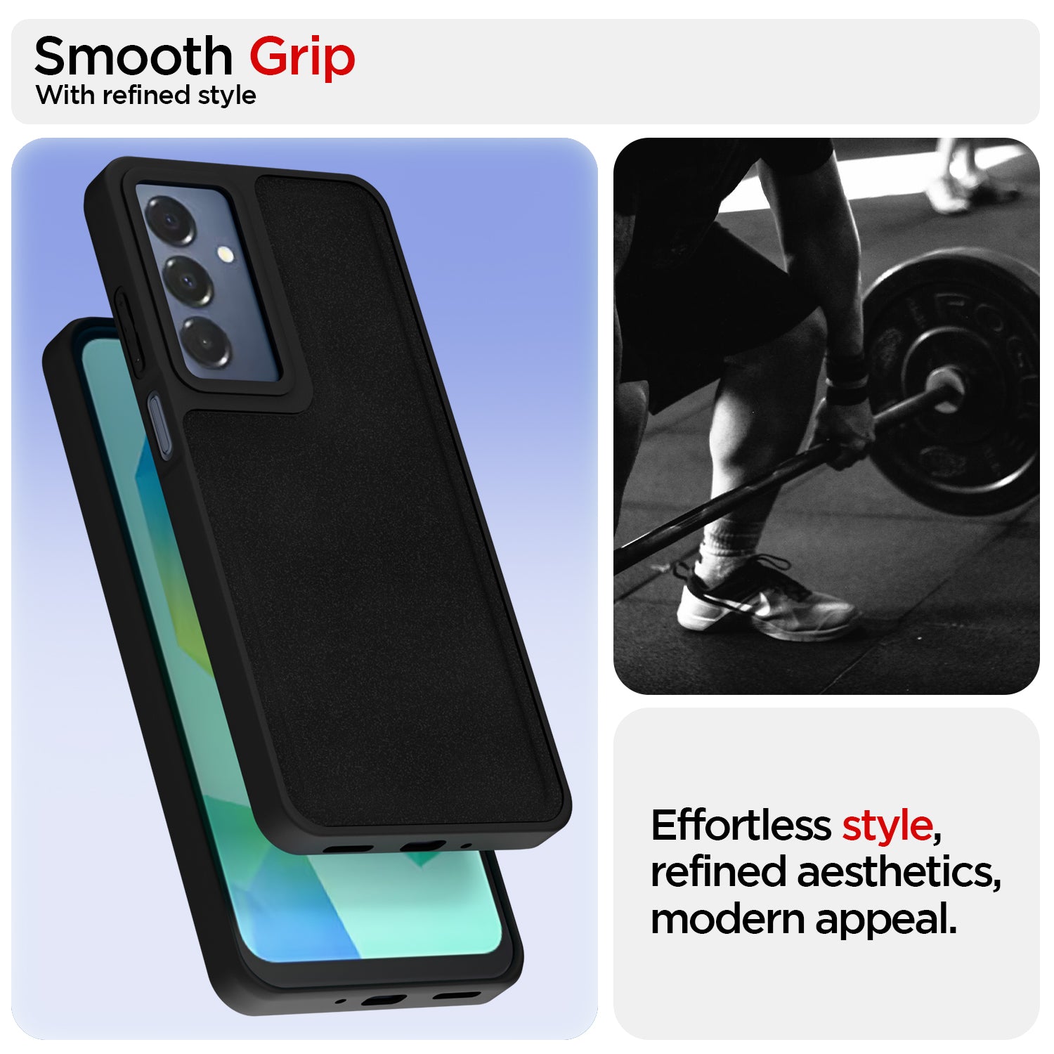 Pikkme Samsung Galaxy A16 5G Premium Leatherback Case (Black)