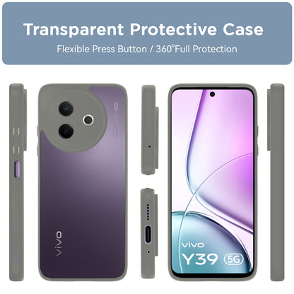 Pikkme Vivo Y39 5G Eagle 2 Back Cover (Grey)