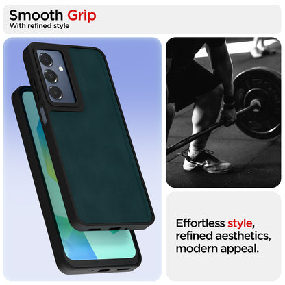 Pikkme Samsung Galaxy A16 5G Premium Leatherback Case (Green)