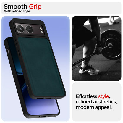 Pikkme OnePlus Nord 4 5G Premium Leatherback Case (Green)