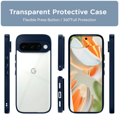 Pikkme Google Pixel 10 Eagle 2 Shockproof Sleek Hybrid Armor Back Cover (Blue)