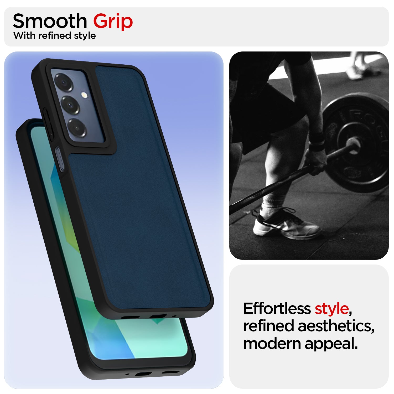 Pikkme Samsung Galaxy A16 5G Premium Leatherback Case (Blue)