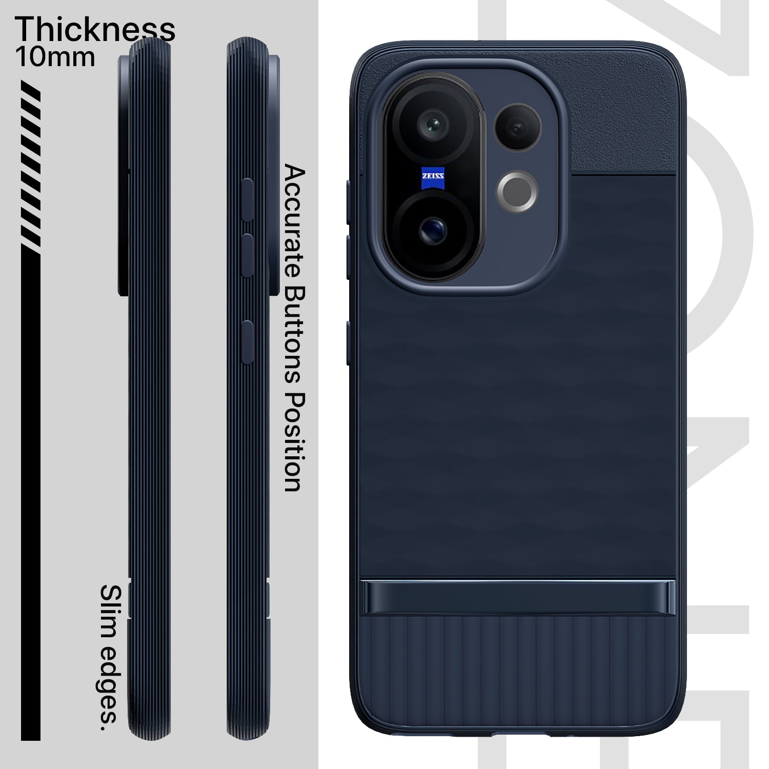 Pikkme Vivo V60/T4 Pro 5G Gencase blue phone cover – photo 3