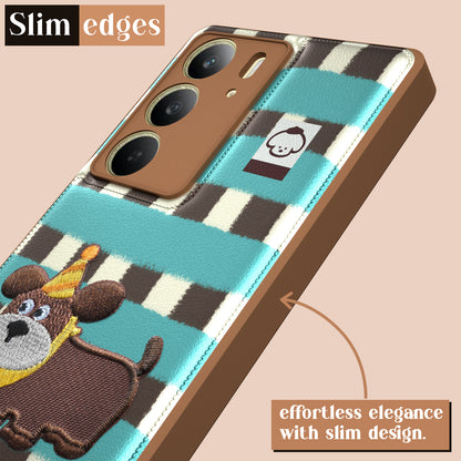 Pikkme  Realme C75 Cute Girlish Dog Series Back Cover (Design2)