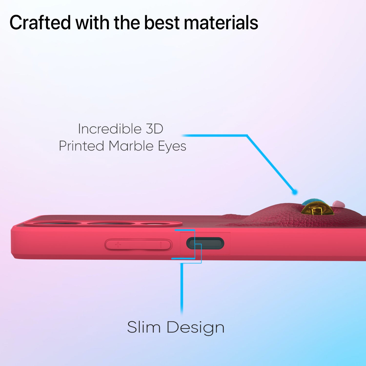 Pikkme Vivo Y19e 4G / Vivo Y29s kitty Back Cover (Pink)