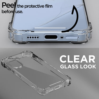 Pikkme OnePlus Nord CE 5 5G Mag-Safe Shockproof PC + TPU Back Cover (Transparent)