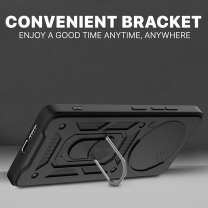 Pikkme Vivo T4 5G / iQoo Z10 5G D10 Tough Armor Back Cover (Black)