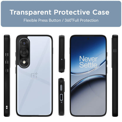 Pikkme OnePlus Nord 5 5G Eagle 2 Shockproof Sleek Hybrid Armor Back cover (Black)