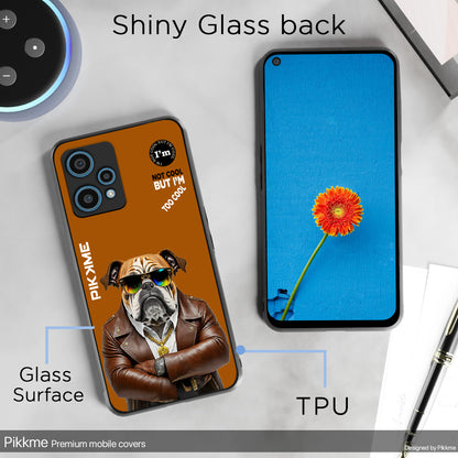 Pikkme Back Cover Pc Tpu + Printed Cool Funky Stylish Brown Dog Swag Raised Edges Camera Protection |Bumper Case For OnePlus Nord Ce 2 Lite 5G (Design 10)