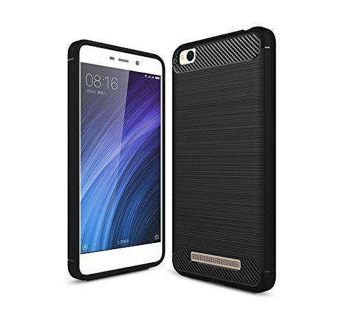 Pikkme black phone cover for Redmi 4A
