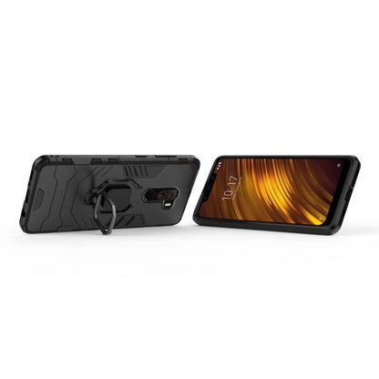 Pikkme Mi Poco F1 D5 Tough Armor black mobile back cover – photo 6