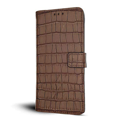 Pikkme Vivo Y12/Y15/Y17/U10 Leather brown flip cover – photo 4