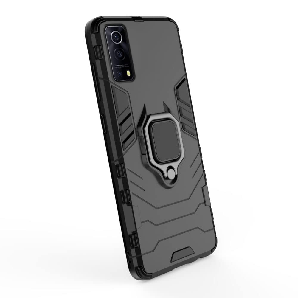 Pikkme iQOO Z3 5G D5 Tough Armor black phone cover – photo 7