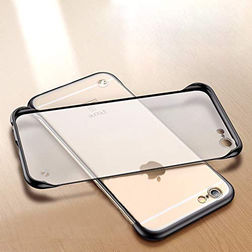 iPhone 6/6s Frameless mobile cover in black by Pikkme