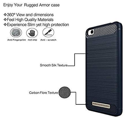 Blue back cover for Redmi 4A – Pikkme – photo 3