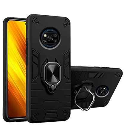 Black back cover for Poco X3/X3 Pro – Pikkme