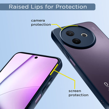 Pikkme Vivo Y39 5G Eagle 2 Back Cover (Blue)