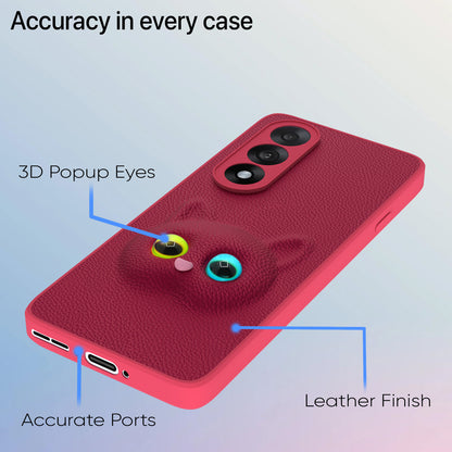 Pikkme Oneplus Nord 5 5G kitty Back Cover (Pink)