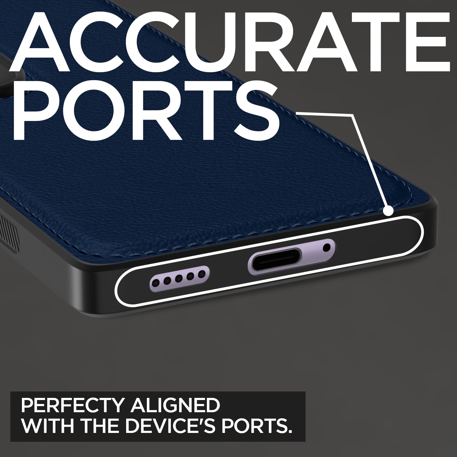 Pikkme Vivo V40 / V40 Pro / T3 Ultra 5G Leatherback Back Case | Blue