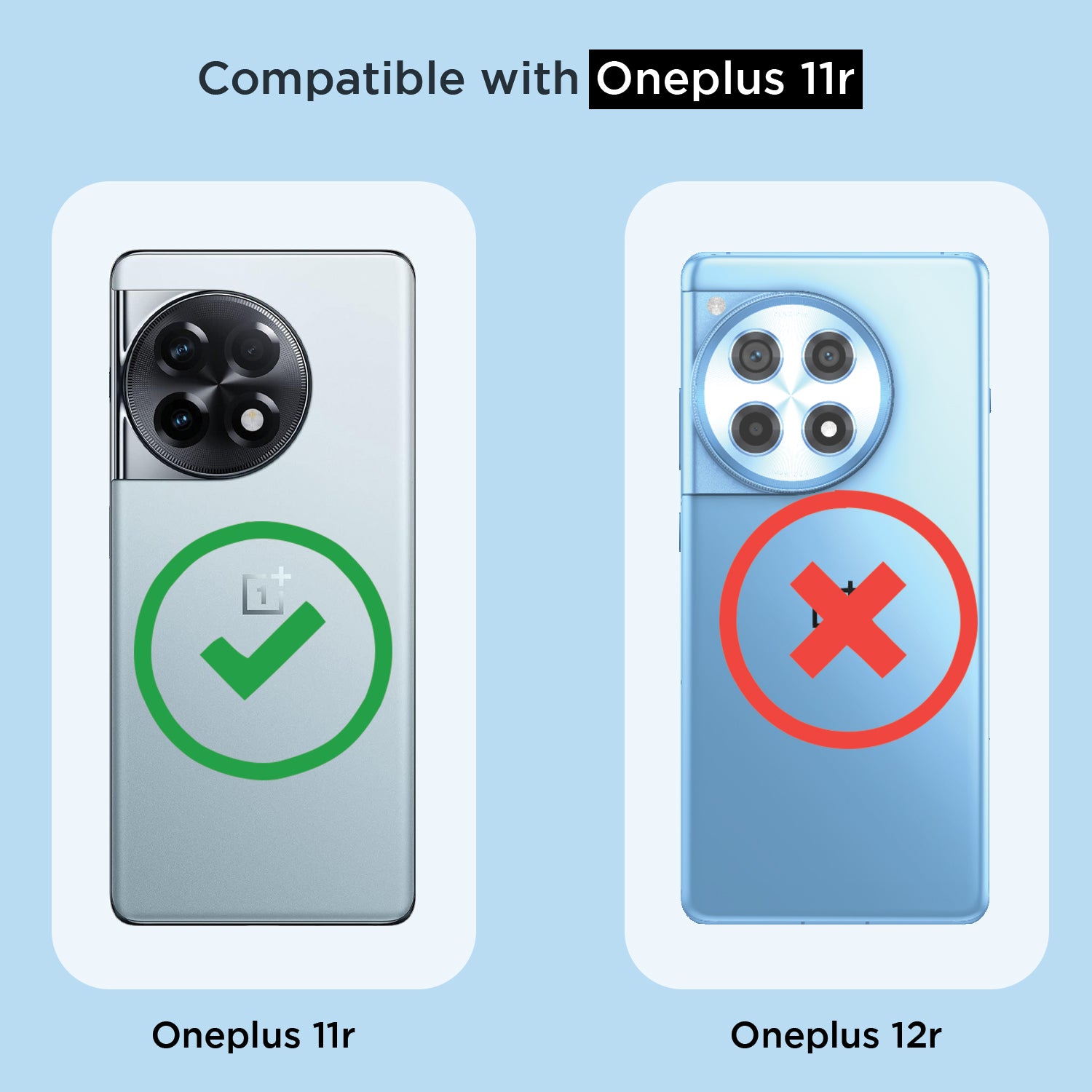 OnePlus 11R 5G MagSafe back cover in transparent mag-safe by Pikkme – photo 4