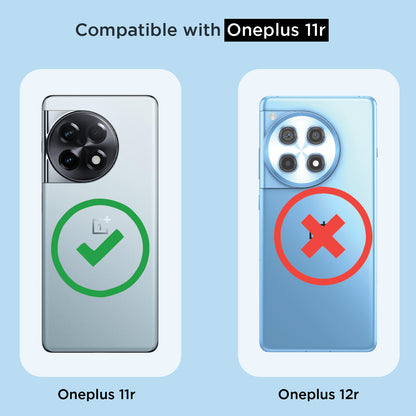 OnePlus 11R 5G MagSafe back cover in transparent mag-safe by Pikkme – photo 4