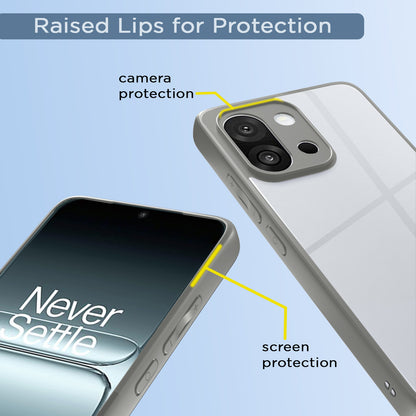Pikkme OnePlus 13s 5G Eagle 2 Back Cover (Grey)