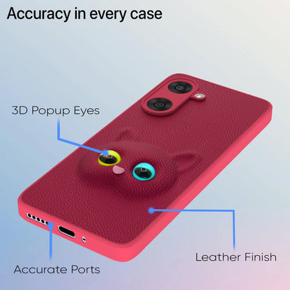 Pikkme Oneplus Nord Ce 5 5G kitty Back Cover (Pink)