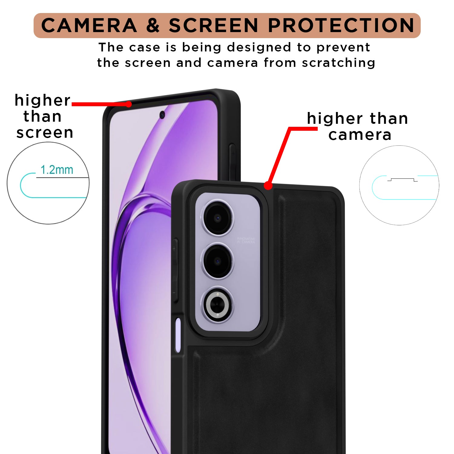 Pikkme Oppo F27 Pro Plus 5G Premium Leatherback Case (Black)