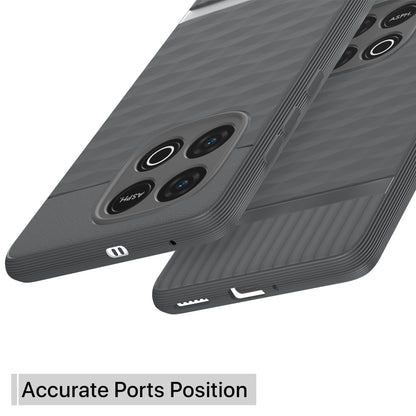 Pikkme iQOO Neo 10 5G Shockproof Soft Flexible Gencase Back Cover (Grey)