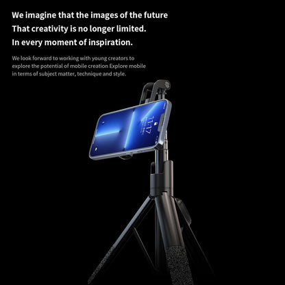 Pikkme Wireless Selfie Stick Tripod with Bluetooth Remote & Phone Holder