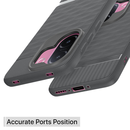 Pikkme Vivo V60e 5G Shockproof Soft Flexible Gencase Back cover (Grey)