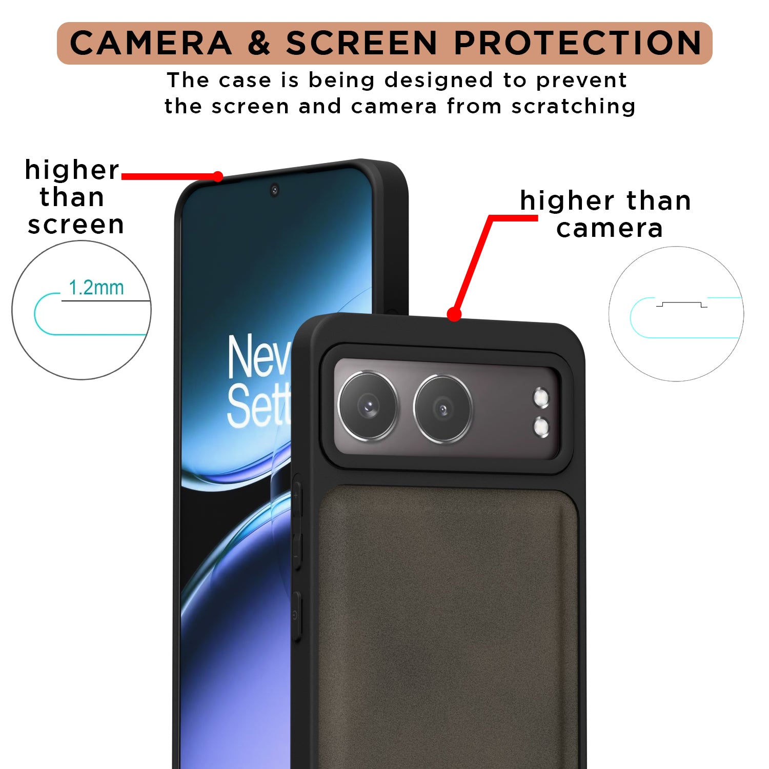 Pikkme OnePlus Nord 4 5G Premium Leatherback Case (Brown)