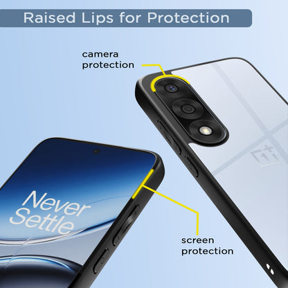 Pikkme OnePlus Nord 5 5G Eagle 2 Shockproof Sleek Hybrid Armor Back cover (Black)