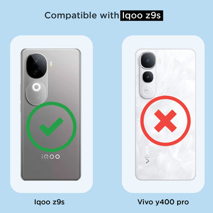 Vivo V40e/iQOO Z9s 5G back cover in transparent mag-safe by Pikkme – photo 4