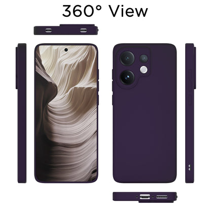 Vivo V60/T4 Pro 5G Liquid Silicone phone cover in purple by Pikkme – photo 4