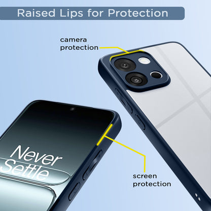 Pikkme OnePlus 13s 5G Eagle 2 Shockproof Sleek Hybrid Armor Back Cover (Blue)