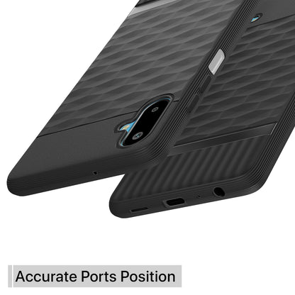 Pikkme Samsung Galaxy F06 5G / Samsung Galaxy M06 5G Shockproof Soft Flexible Gencase Back Cover (Black)