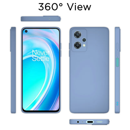 Pikkme OnePlus Nord CE 2 Lite 5G Liquid Silicone aqua blue mobile cover – photo 4