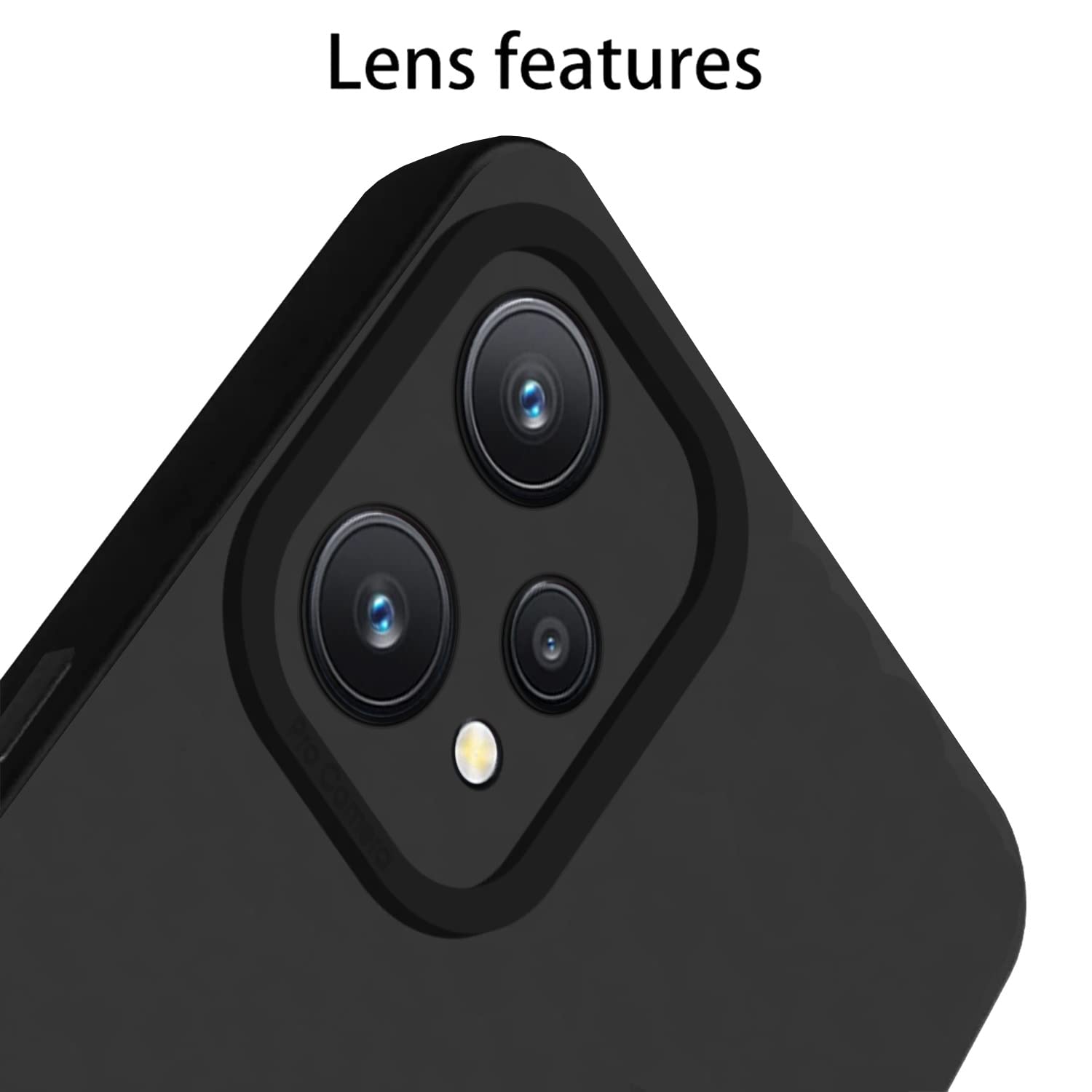 Realme 9 4G/9 Pro Plus 5G Matte back cover in black by Pikkme – photo 5