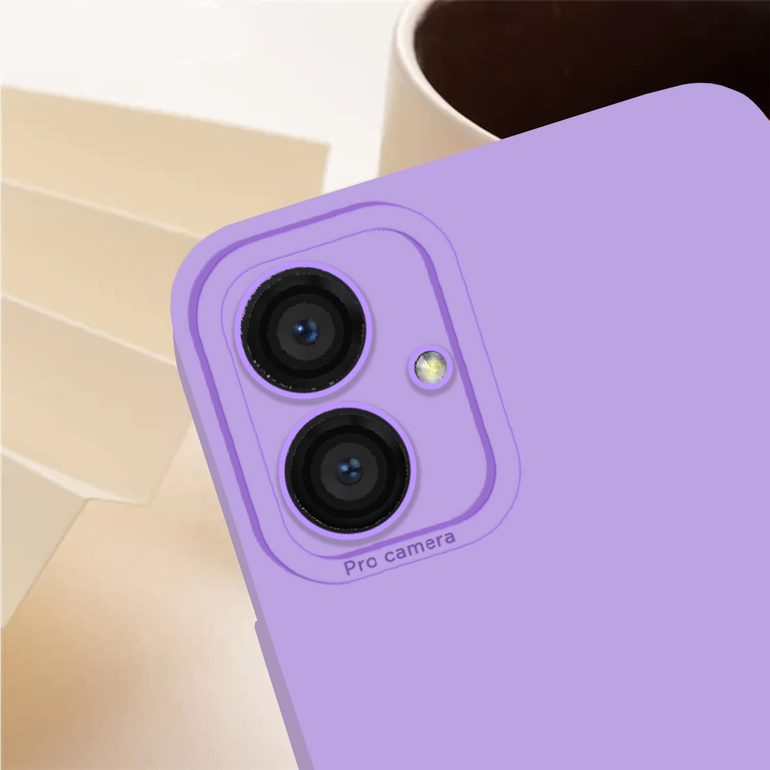 Samsung M04/F04/A04e phone cover in purple by Pikkme – photo 7